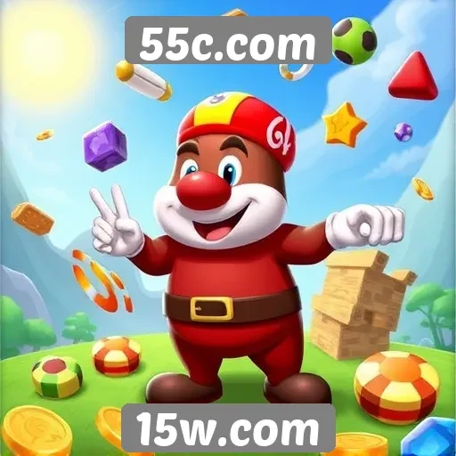 Explore os jogos disponíveis no 55c.com