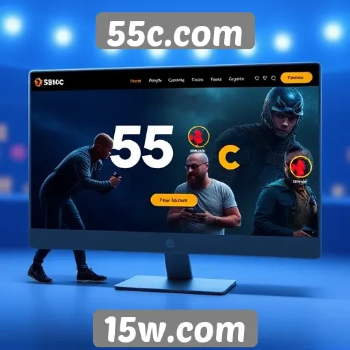 Análise da experiência de usuário no 55c.com